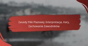 Zasady Piłki Plażowej: Interpretacja, Kary, Zachowanie Zawodników
